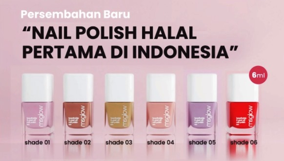 Nail Polish HALAL Pertama di Indonesia