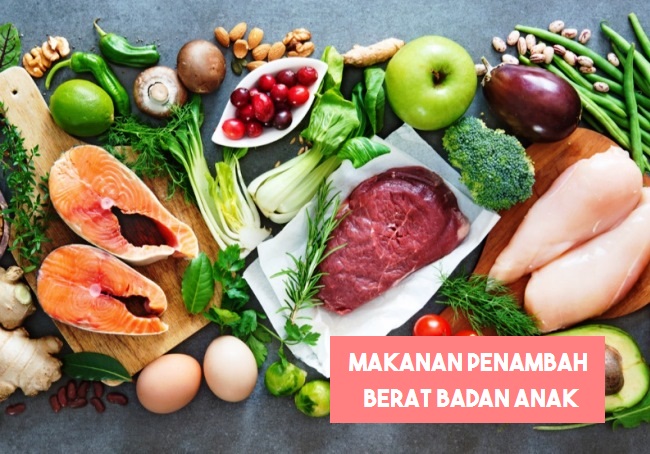Makanan Penambah Berat Badan Anak