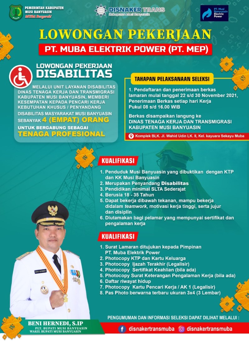 Lowongan Kerja Kabupaten Tanjung Jabung Barat Terbaru