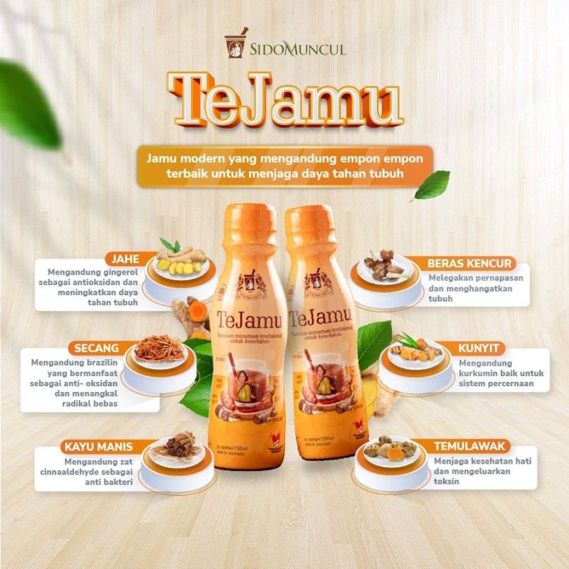 Jamu Jahe Kunyit Sereh Kayu Manis