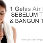 Manfaat Minum Air Putih Ketika Bangun Tidur