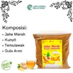 Minuman Jahe Kunyit Sereh Gula Merah